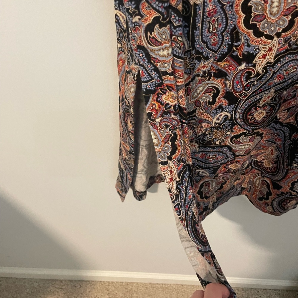 J. Jill Multicolor Paisley Midi Skirt - Picture 4 of 4
